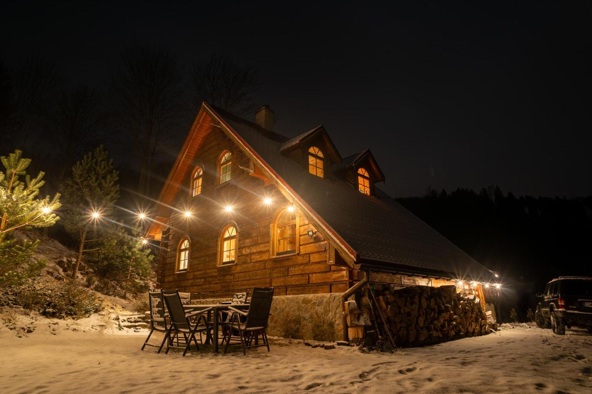 Forest Camp Dom W Gorach Sowich Michalkowa Exteriör bild