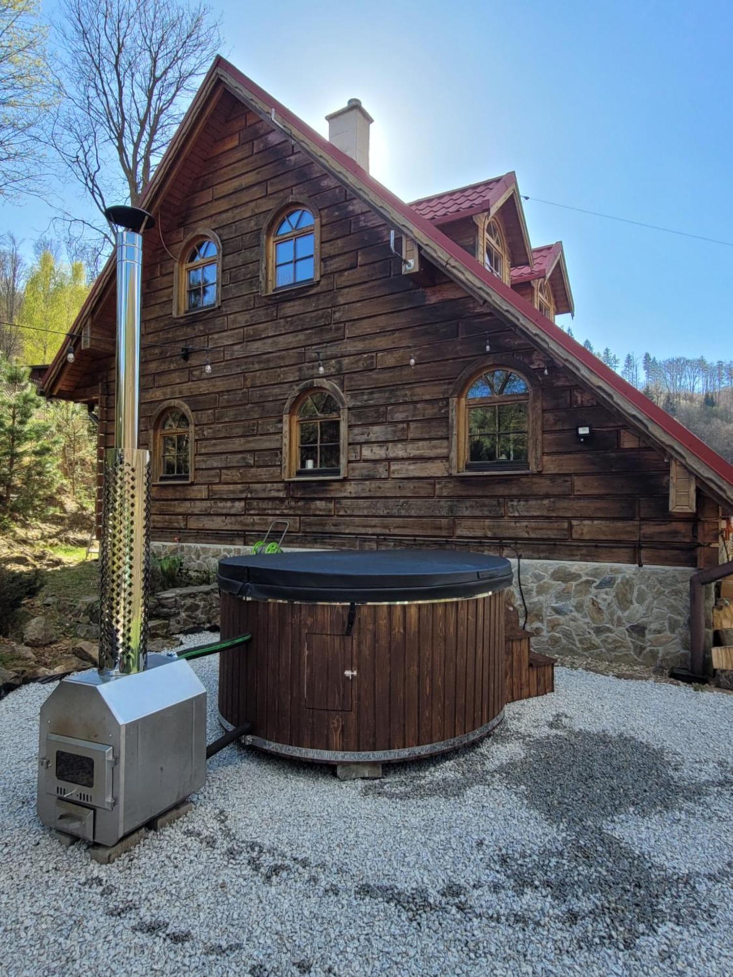 Forest Camp Dom W Gorach Sowich Michalkowa Exteriör bild
